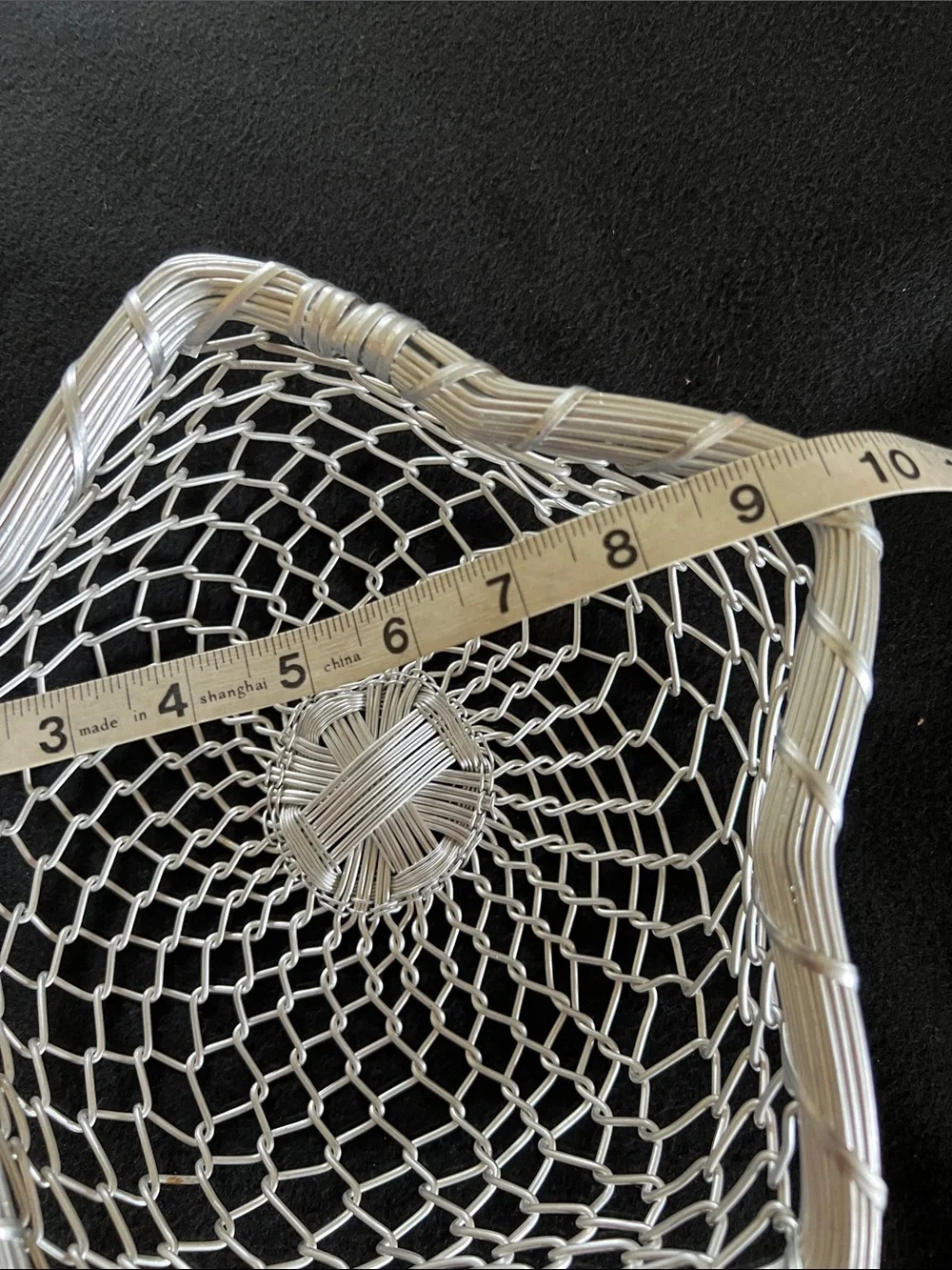 Handwoven Metal Wire Home Accent Bowl - Silver